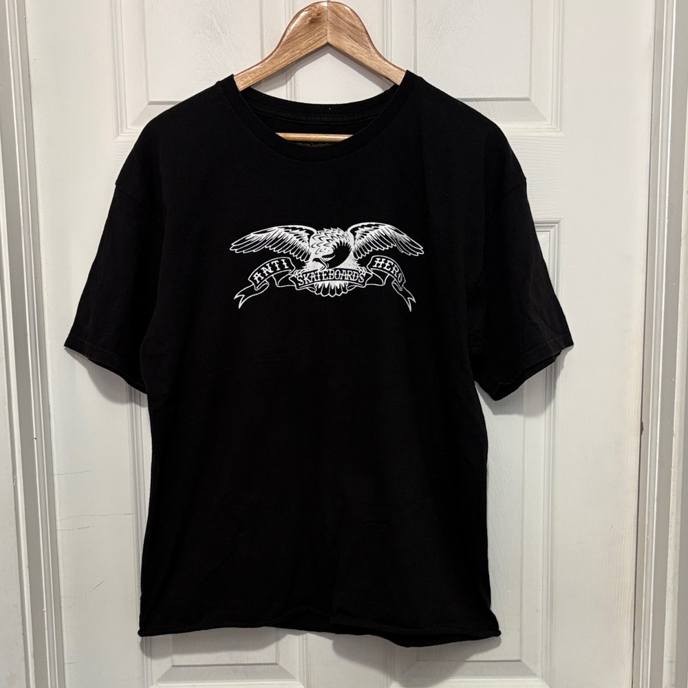 Anti Hero Skateboards Black Graphic Tee